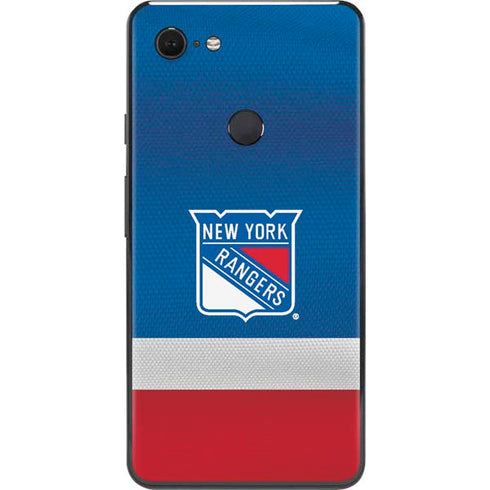 NHL New York Rangers Jersey Google Pixel 3 XL Skin